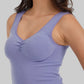 Ruched V-Neck Top