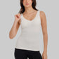Ruched V-Neck Top