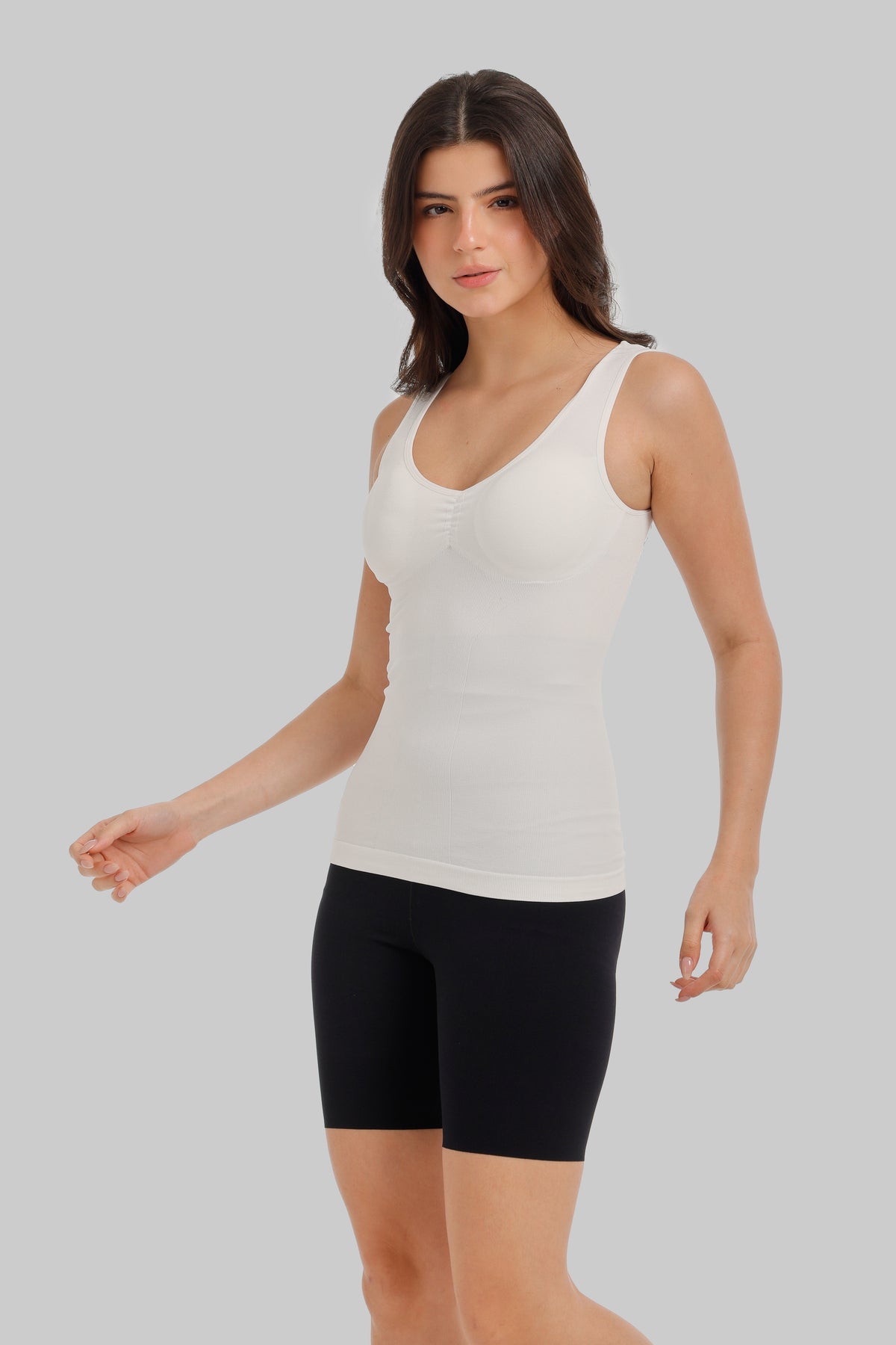 Ruched V-Neck Top