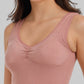 Ruched V-Neck Top