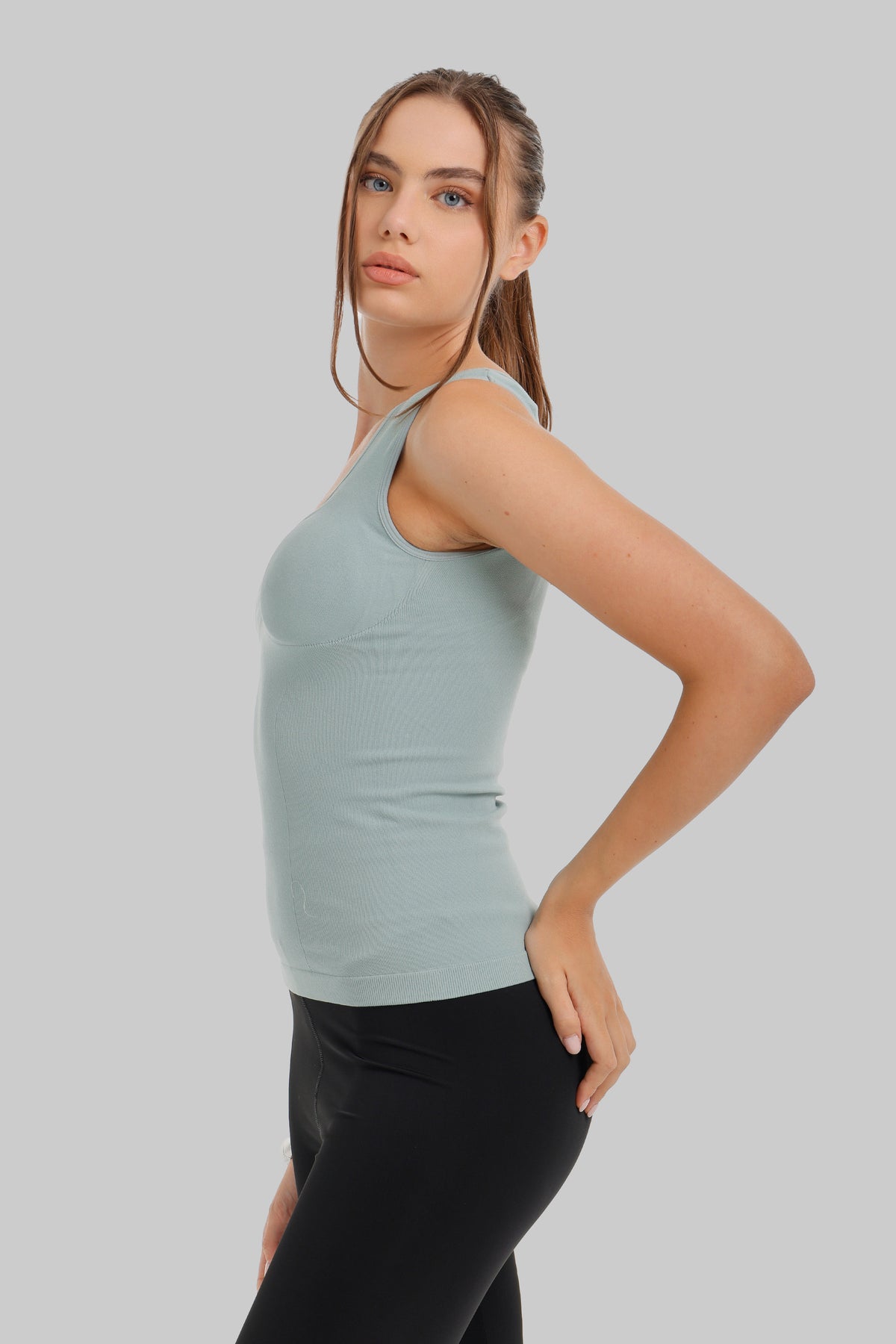 Ruched V-Neck Top