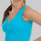 Ruched V-Neck Top