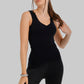 Ruched V-Neck Top