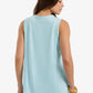 Sleeveless Crew Neck Top