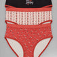 Pack of 3 Colored Brief Panties
