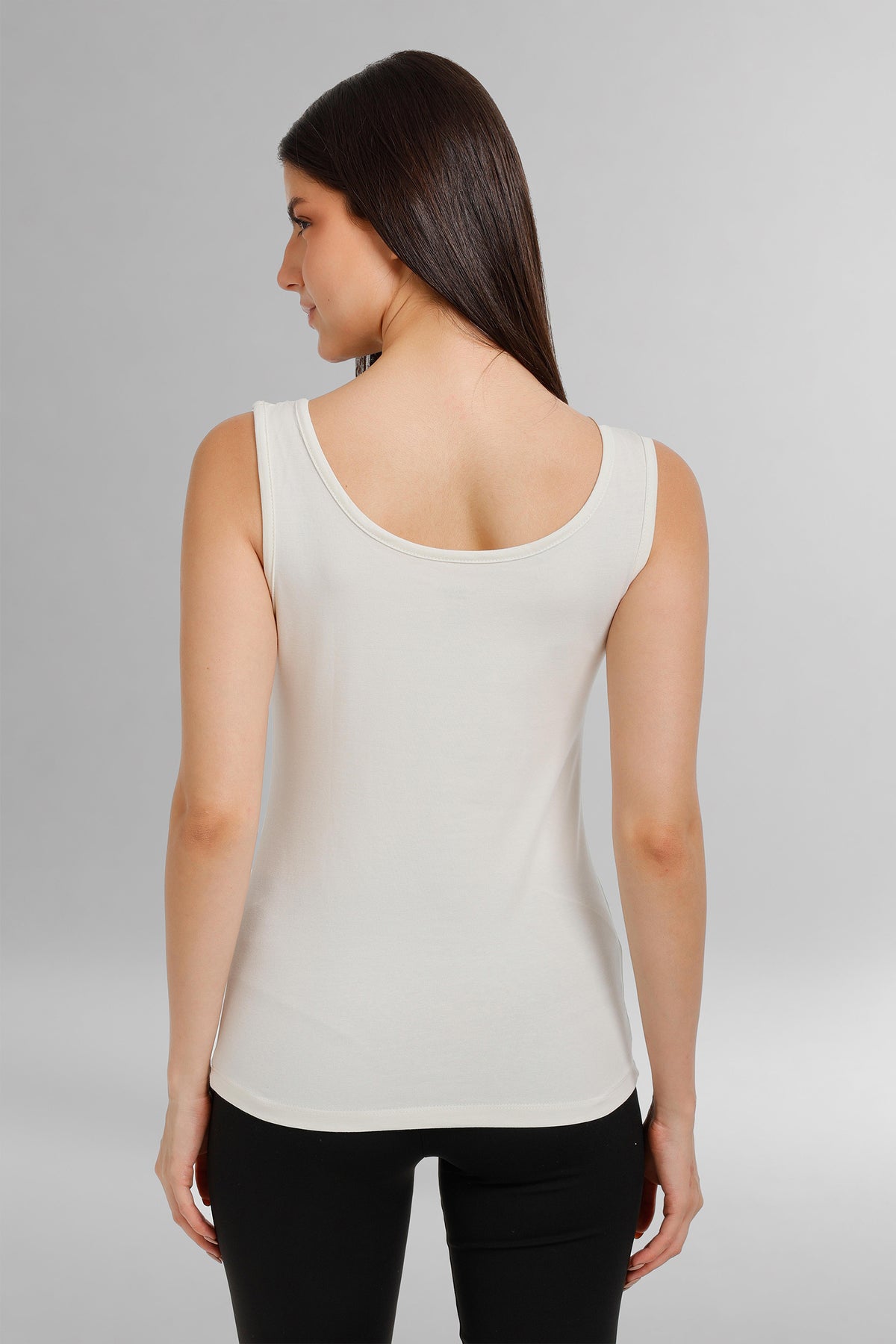 Lace Trimmed Tank Top