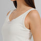 Lace Trimmed Tank Top