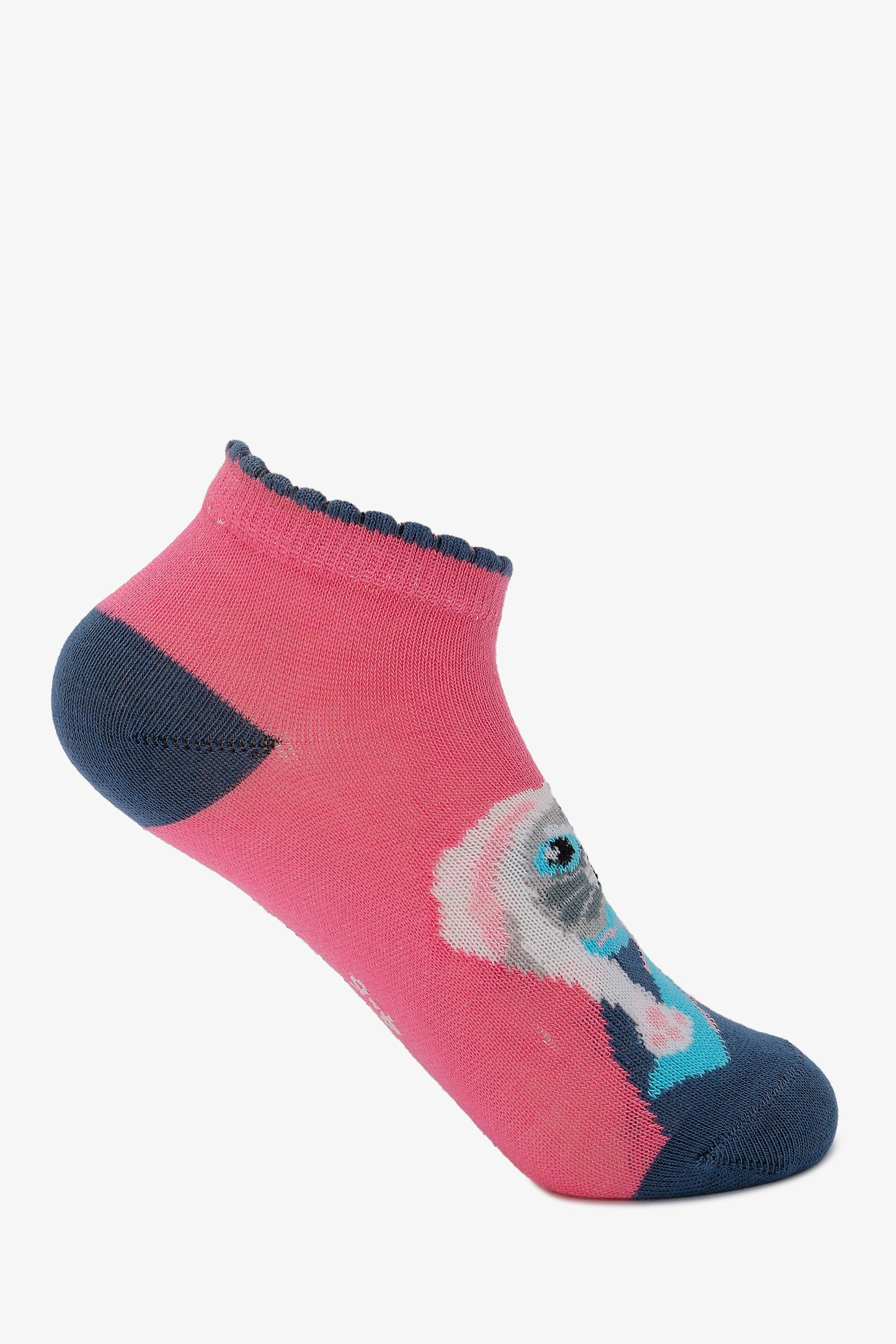 Girly Printed Socks - 2 Pairs
