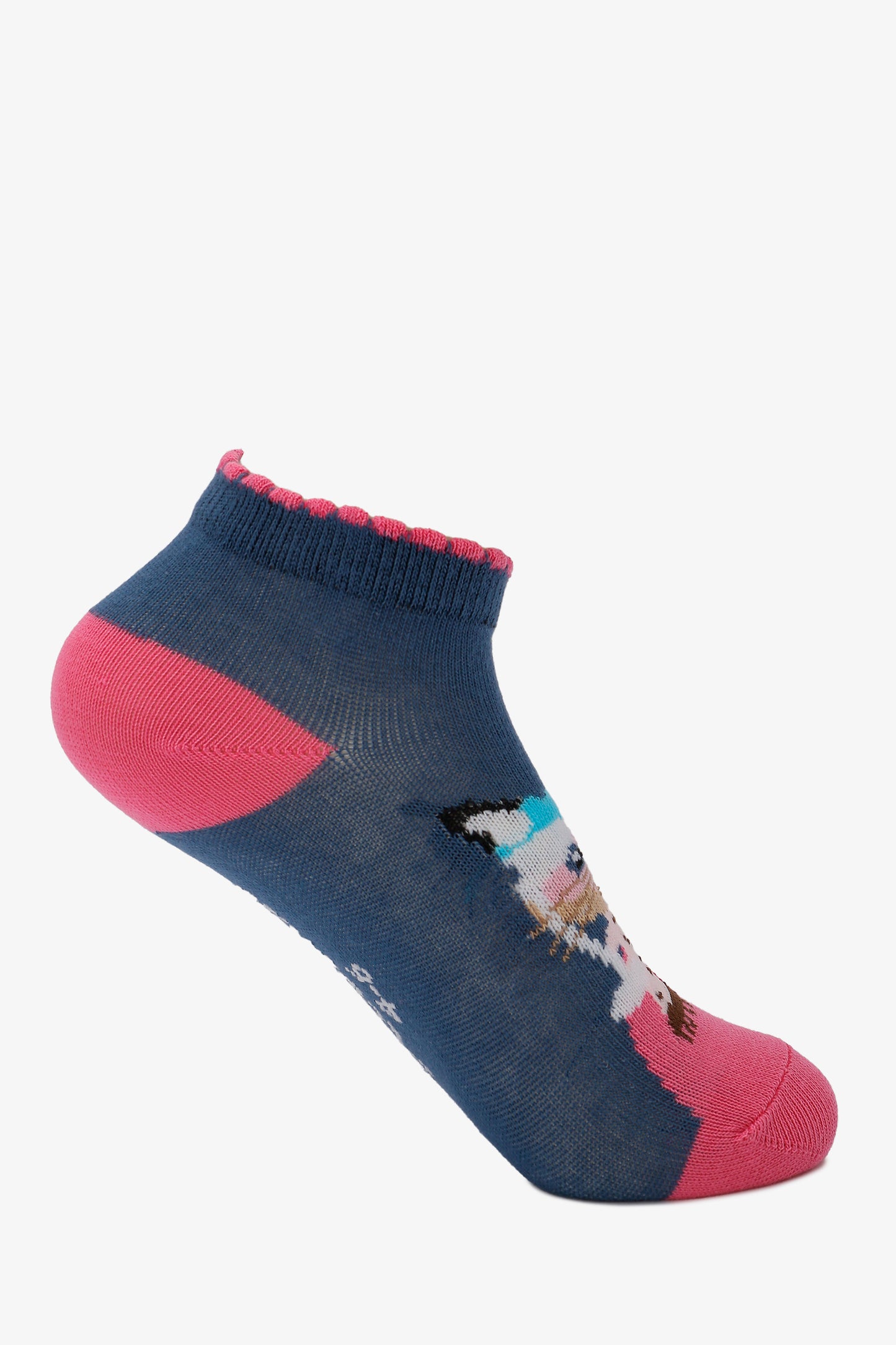 Girly Printed Socks - 2 Pairs