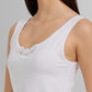 Lace Trimmed Tank Top