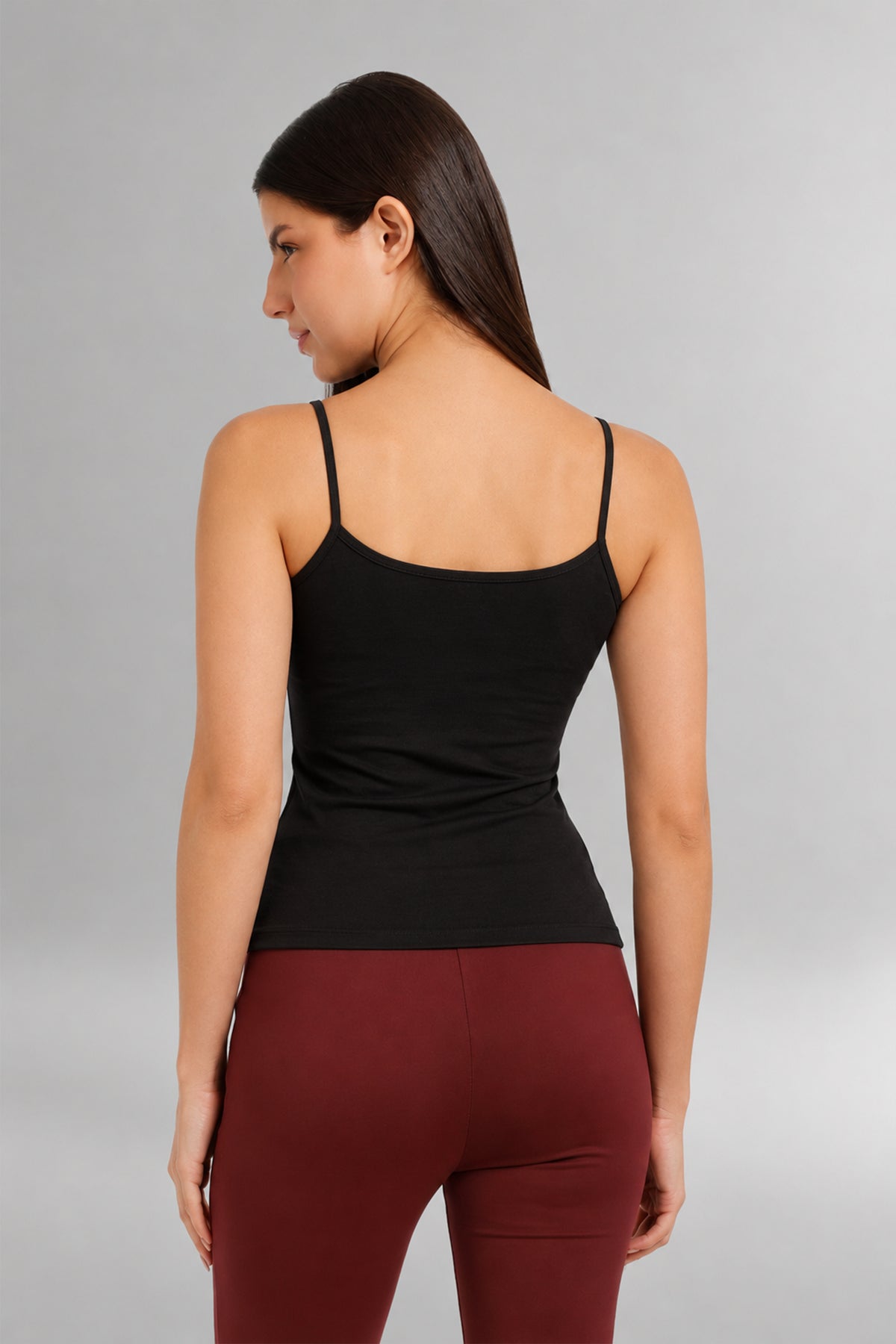 Lace-Neck Cami Top