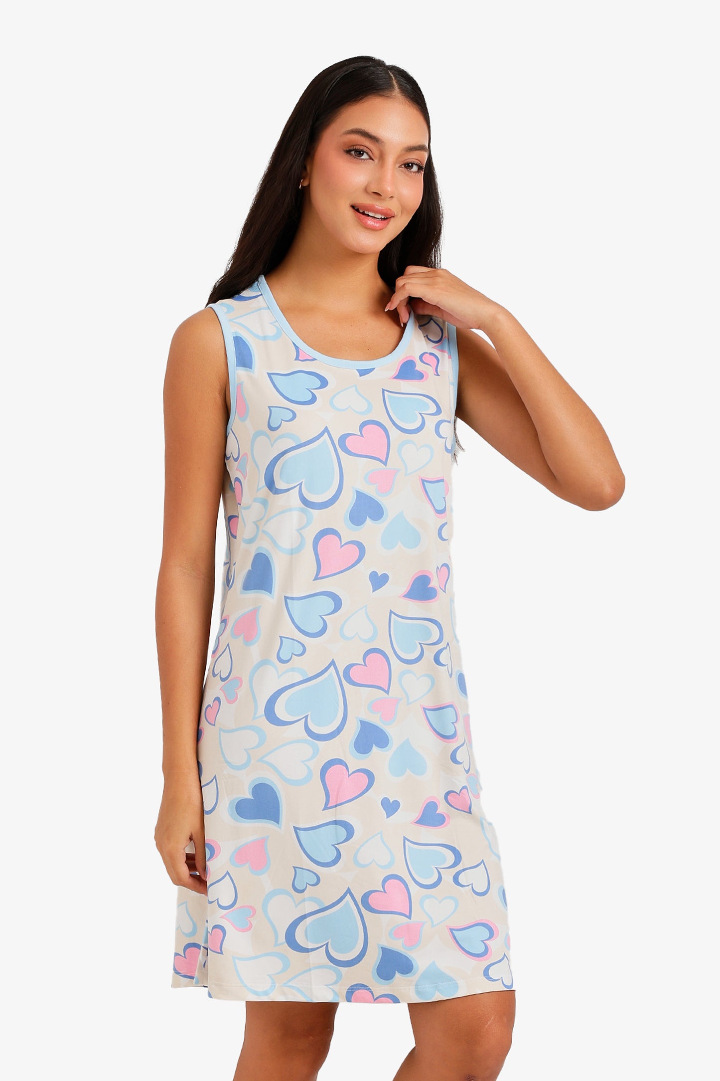 Colorful Heart Nightgown