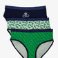 Pack of 3 Colored Brief Panties