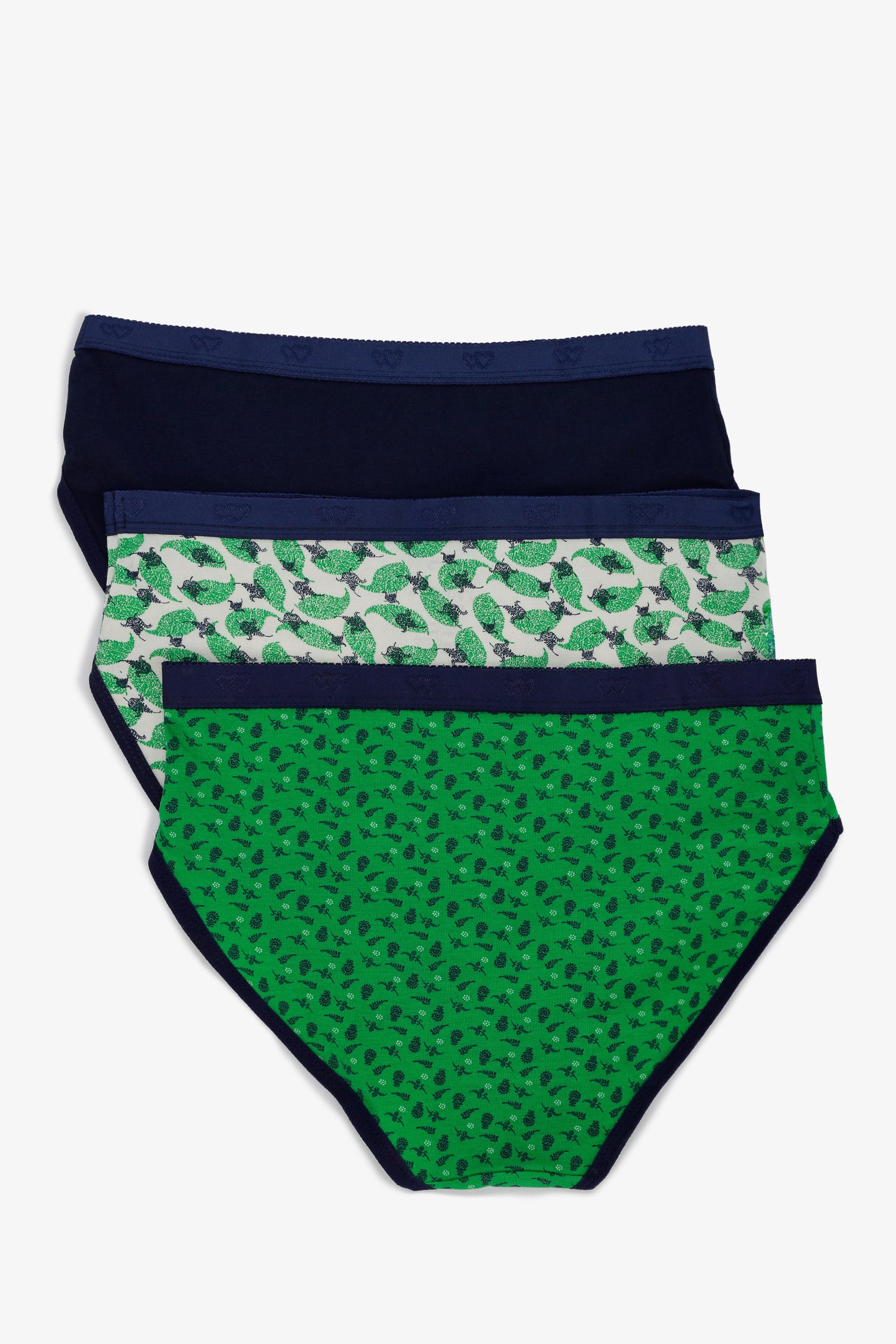 Pack of 3 Colored Brief Panties