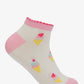 Girly Ice Cream Socks - 2 Pairs