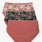 Pack of 3 Colored Brief Panties