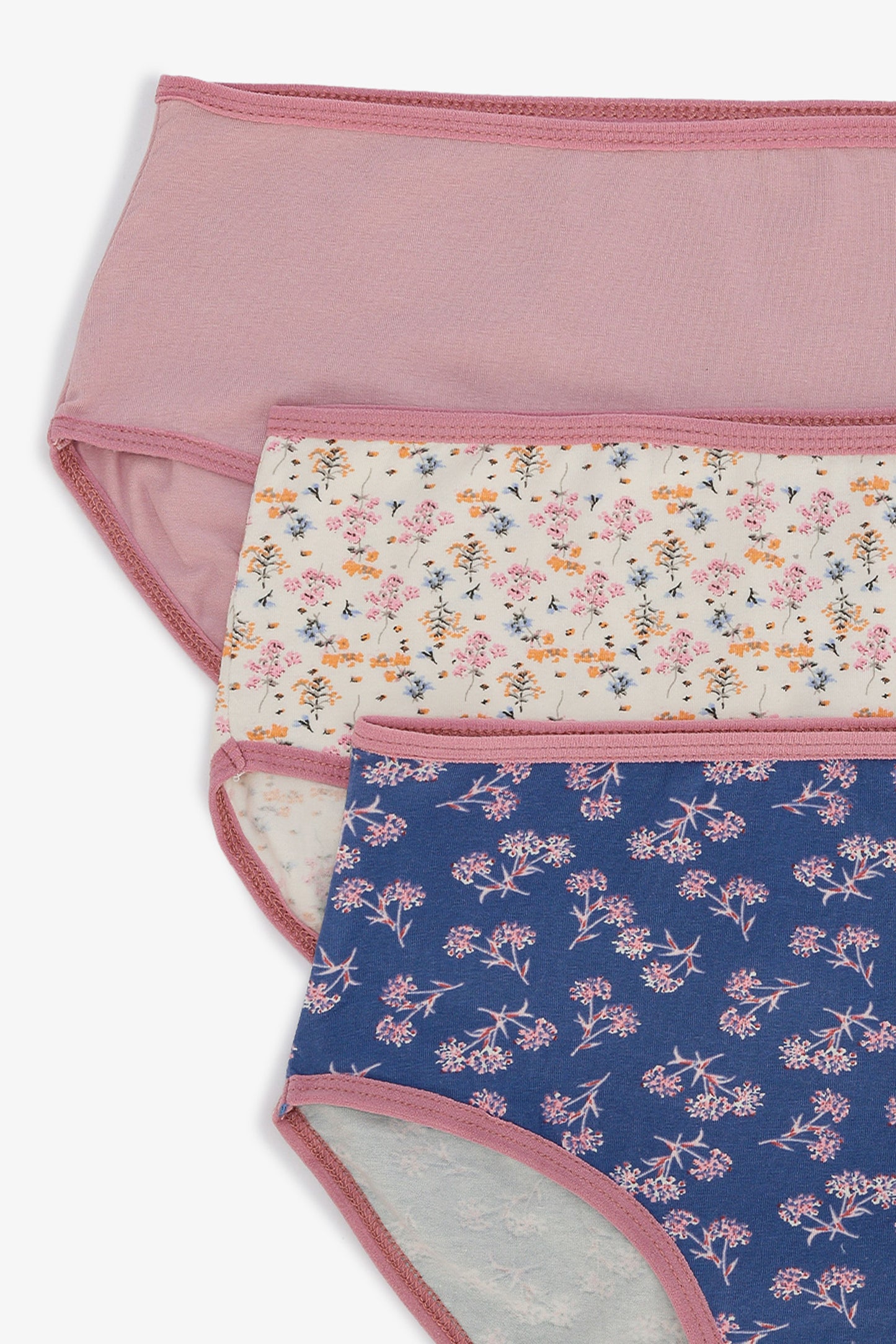 Pack of 3 Colored Brief Panty