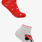 Girly Minnie Mouse Socks - 2 Pairs