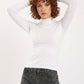 Long Sleeve High Neck Top