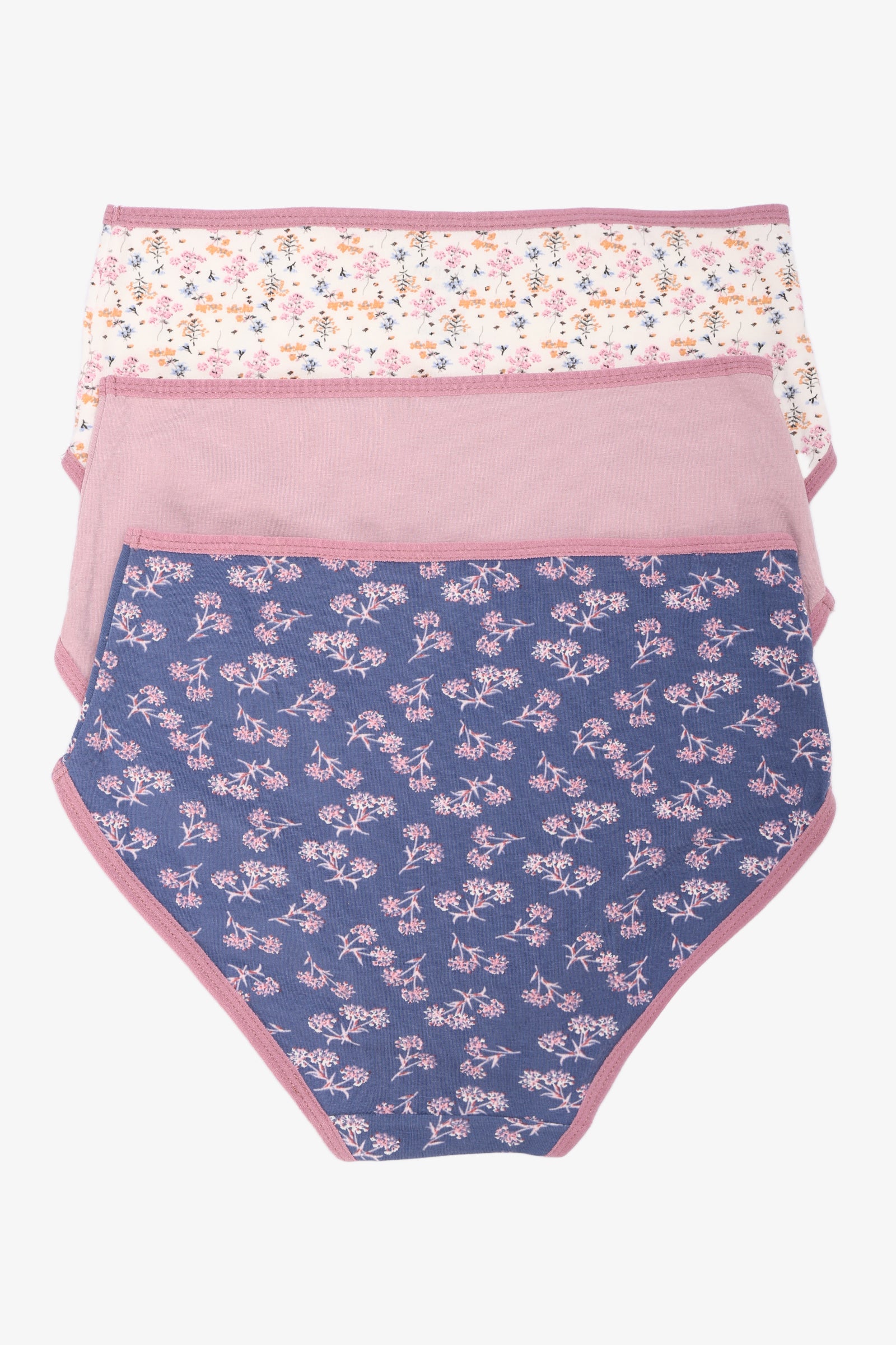 Pack of 3 Colored Brief Panty