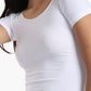 توب أساسي بأكمام قصيرة