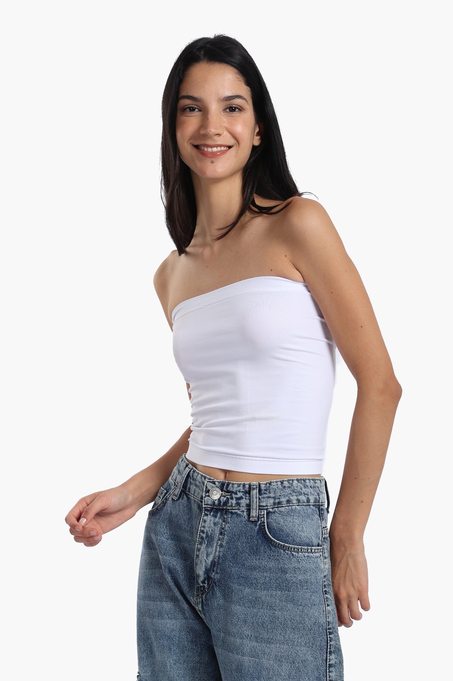 Strapless Seamless Tube Top