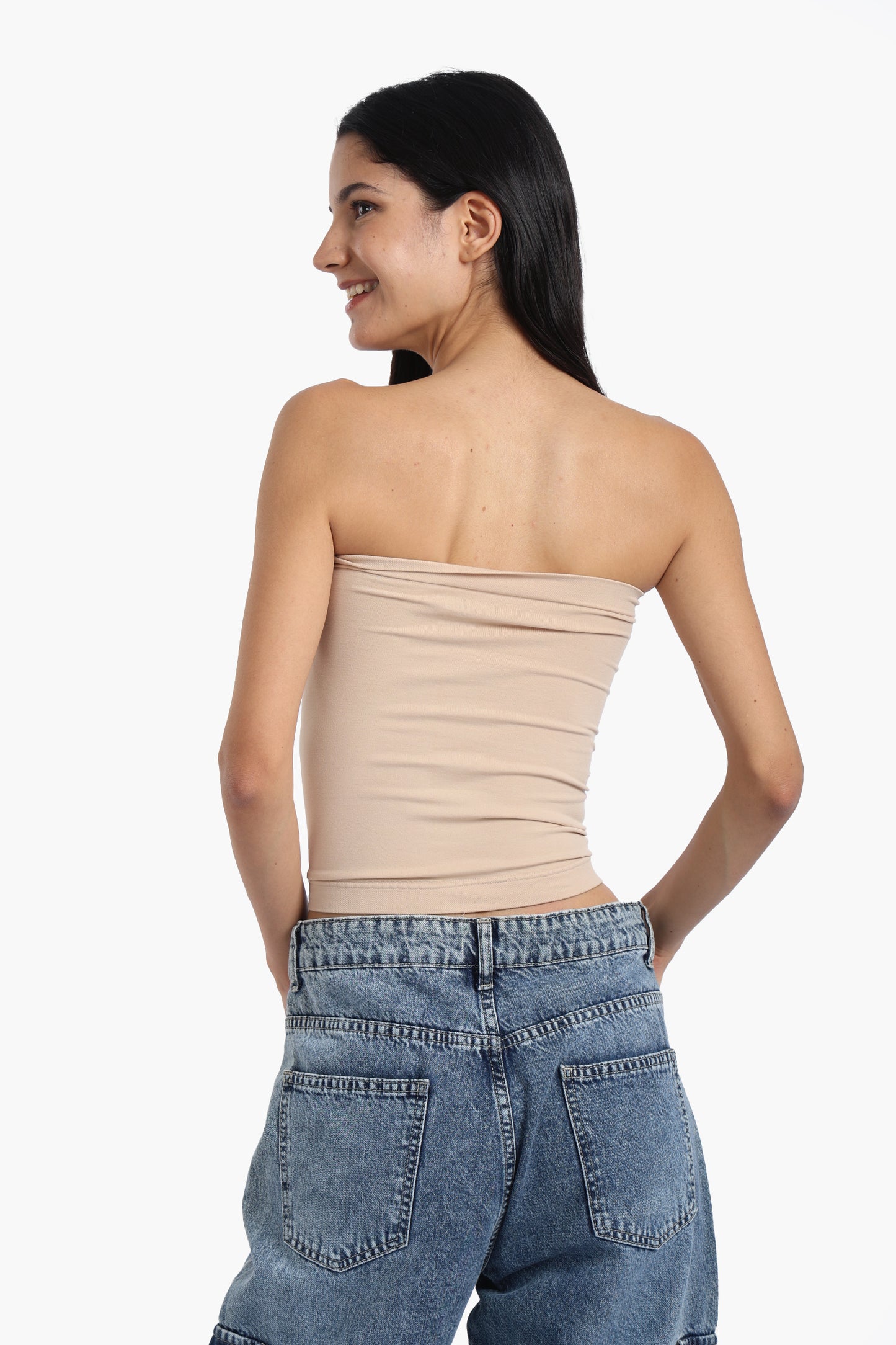 Strapless Seamless Tube Top