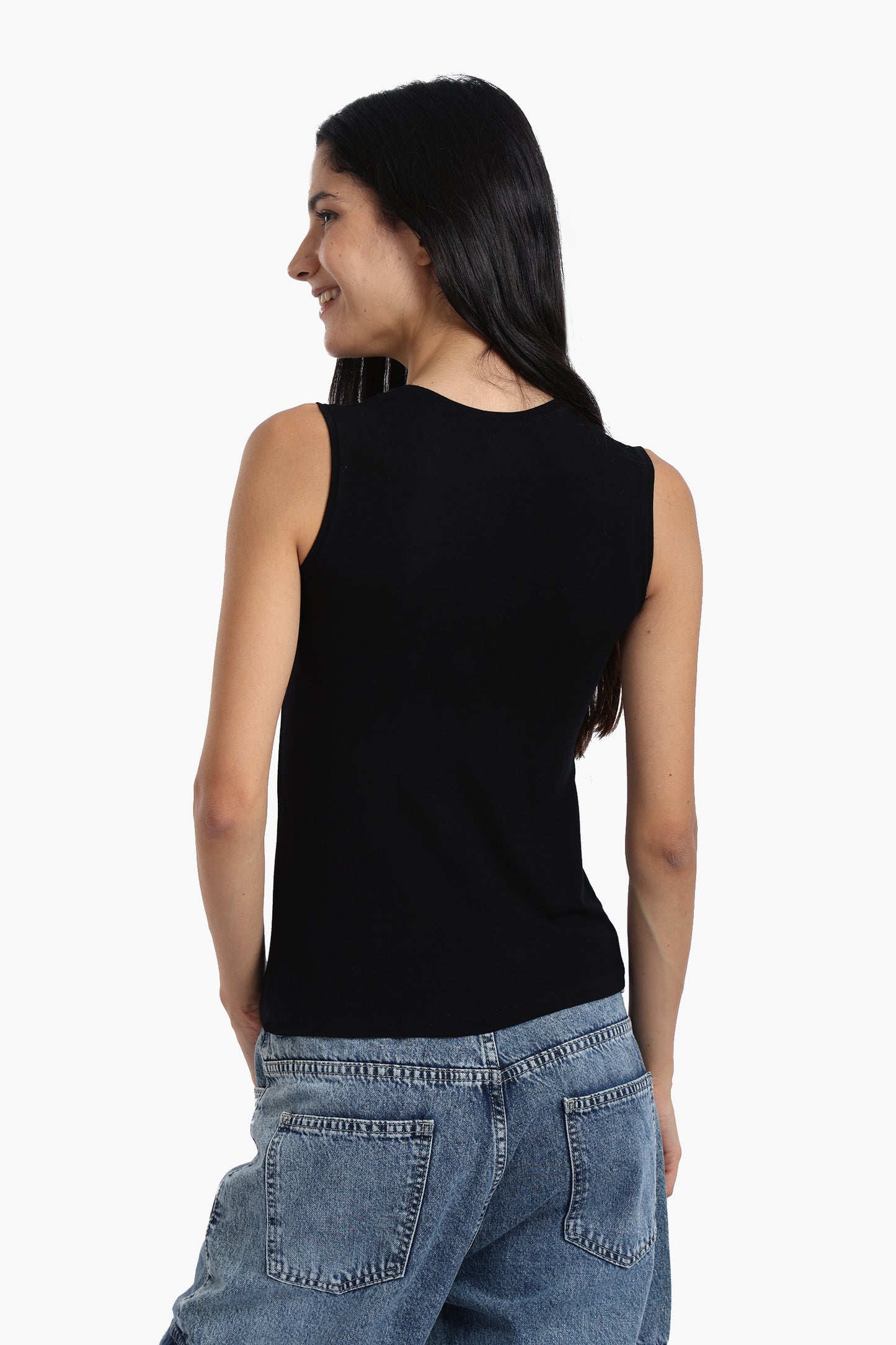 Sleeveles Basic Top
