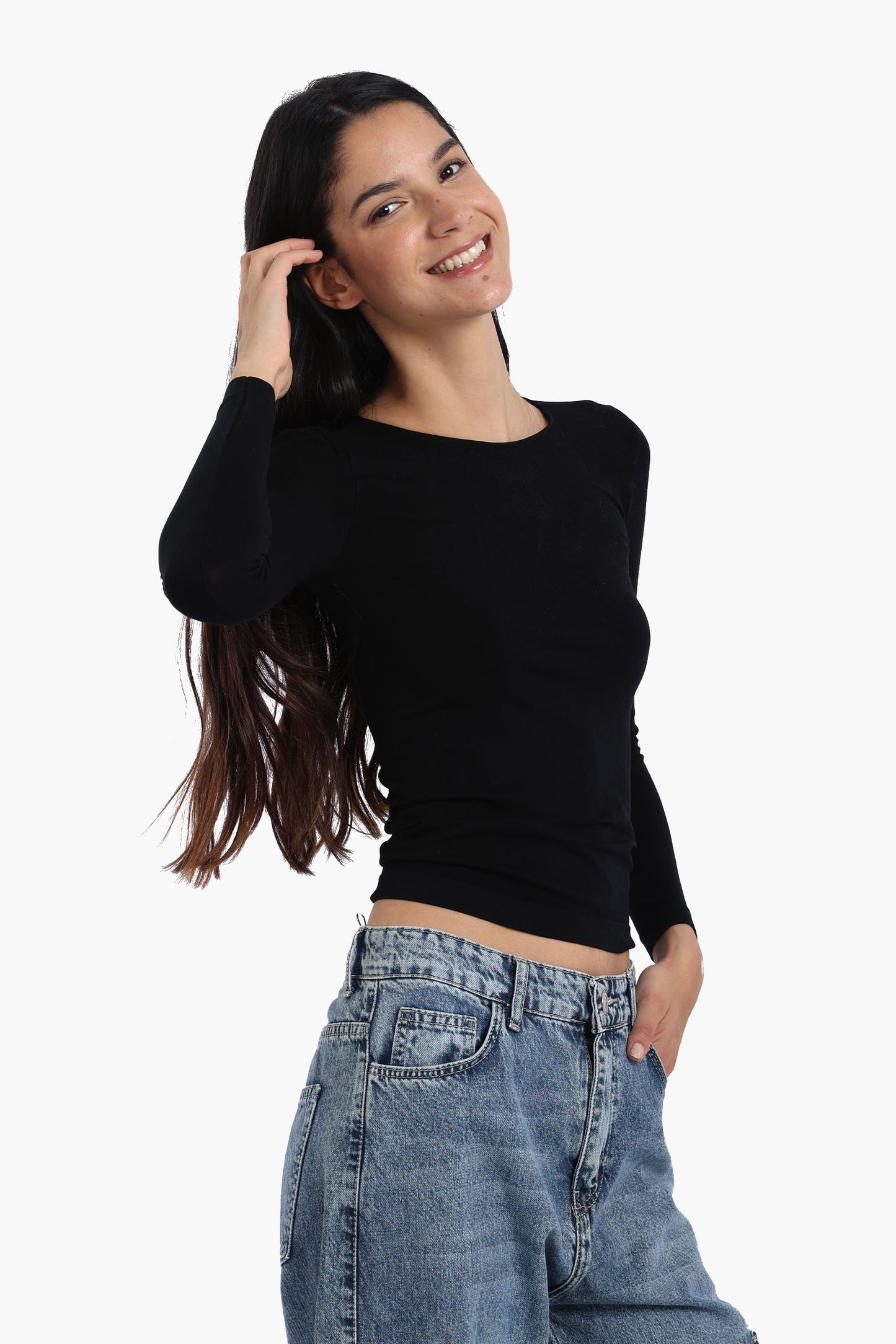 توب برقبة دائرية