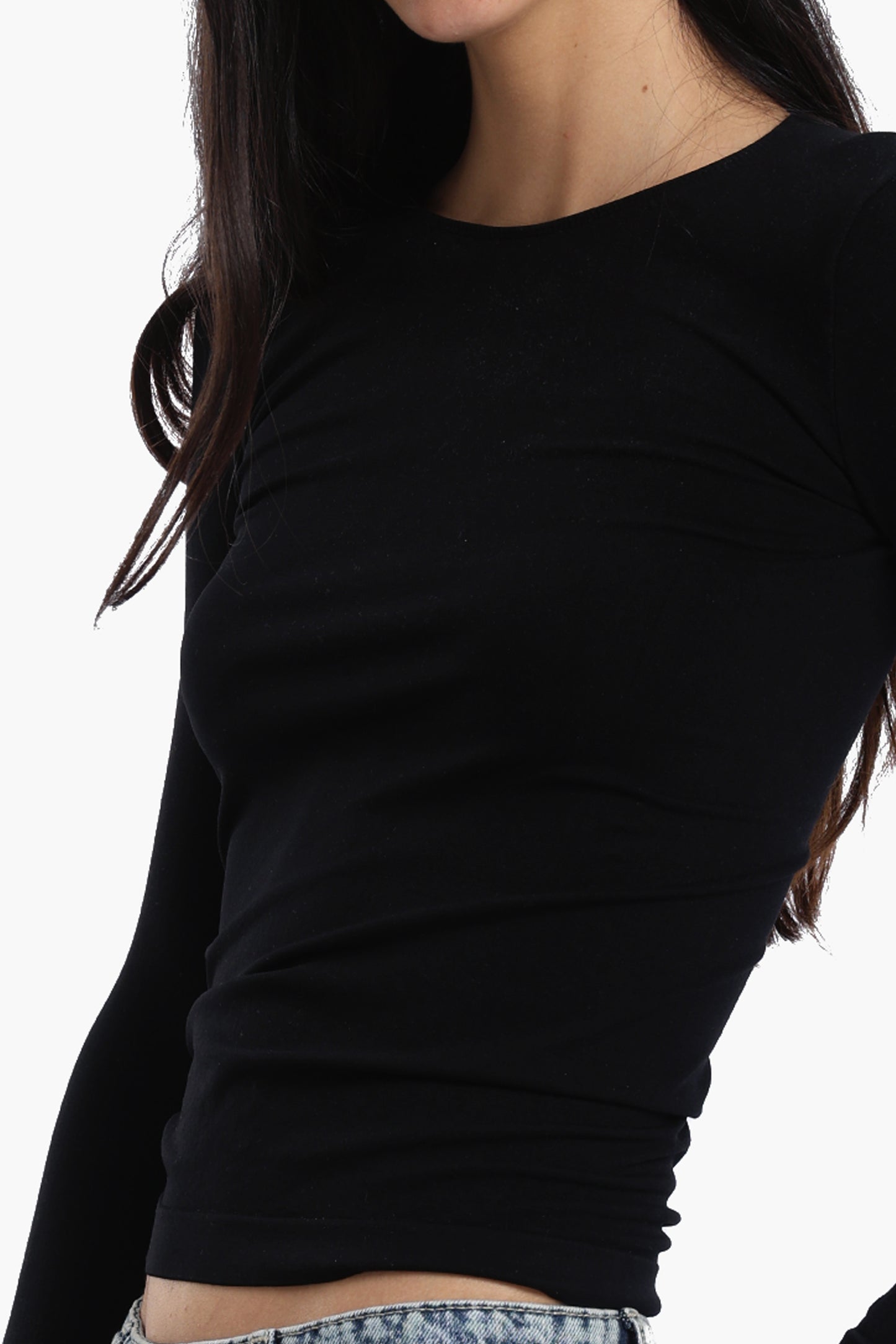 توب برقبة دائرية