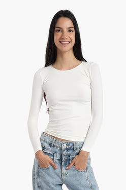 توب برقبة دائرية