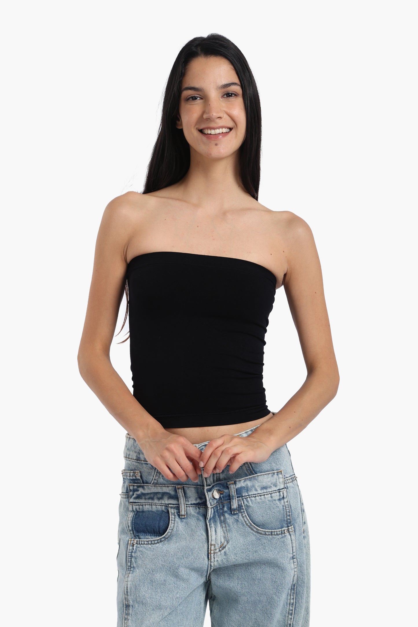 Strapless Seamless Tube Top