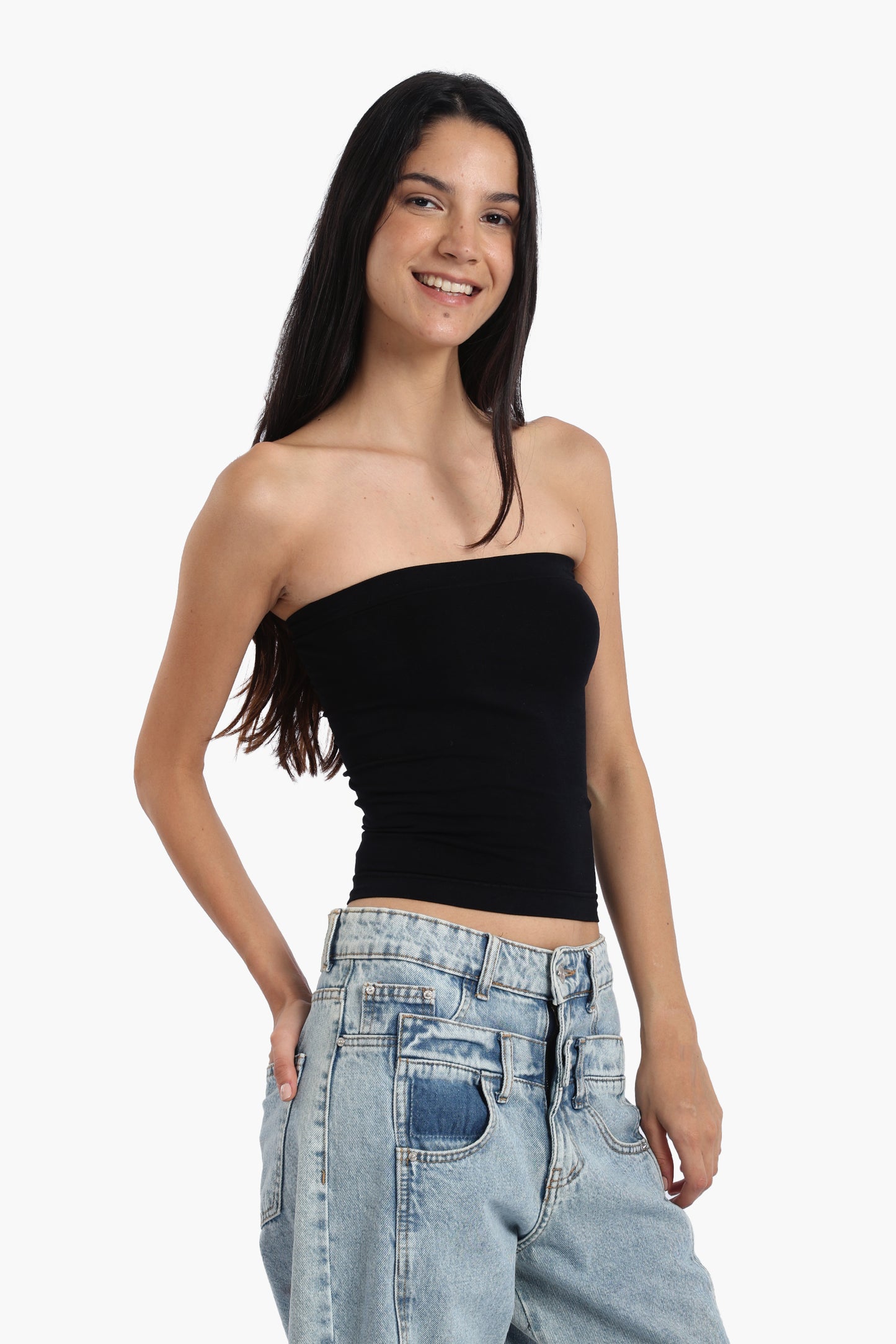 Strapless Seamless Tube Top