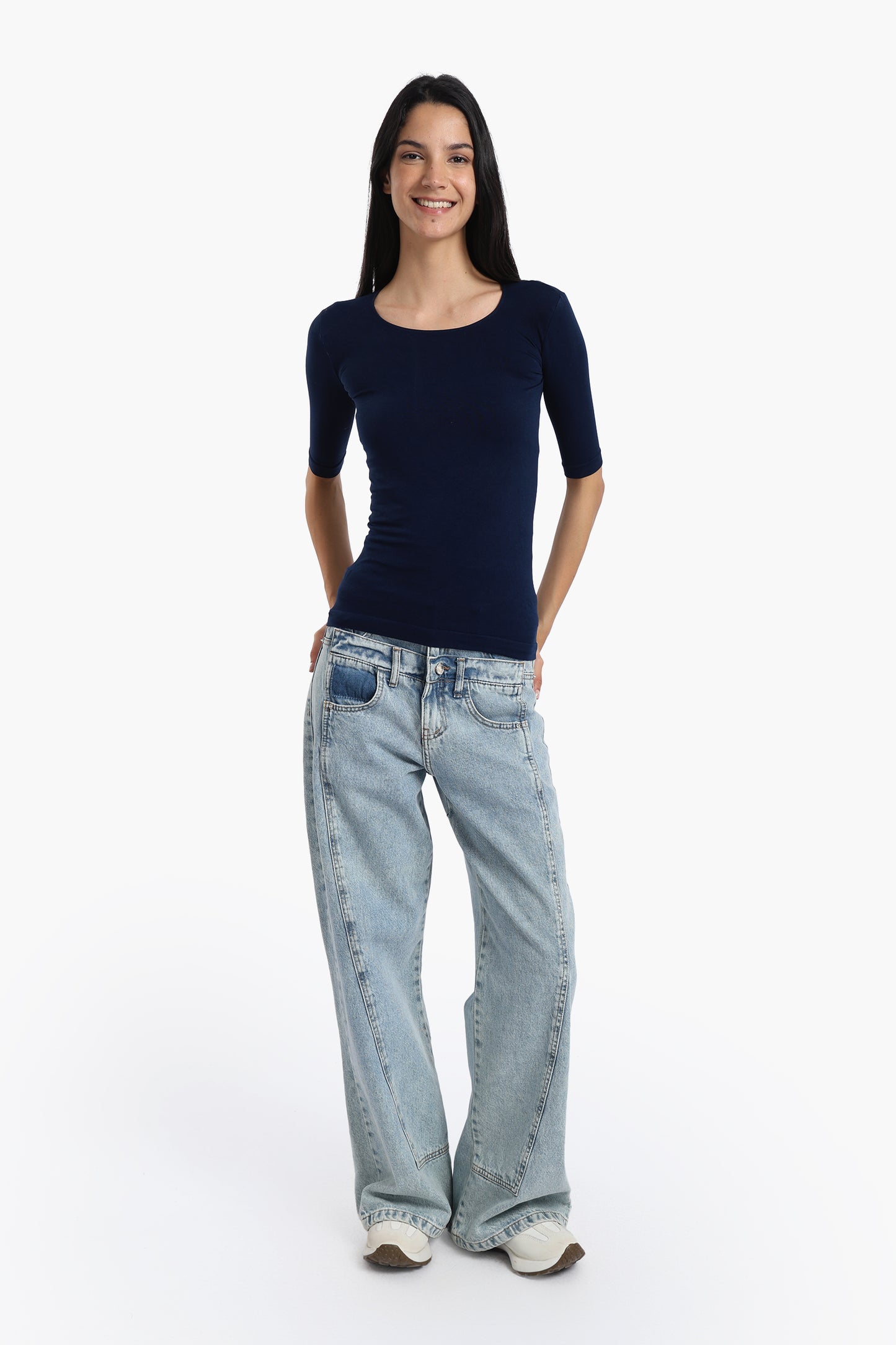 Short Sleeve Basic Top
