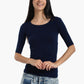 Short Sleeve Basic Top