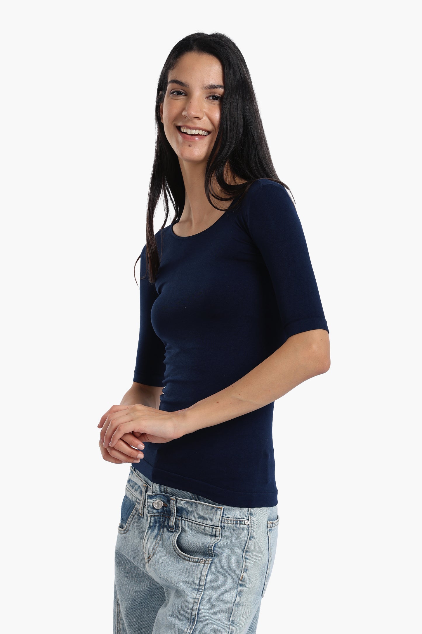 Short Sleeve Basic Top