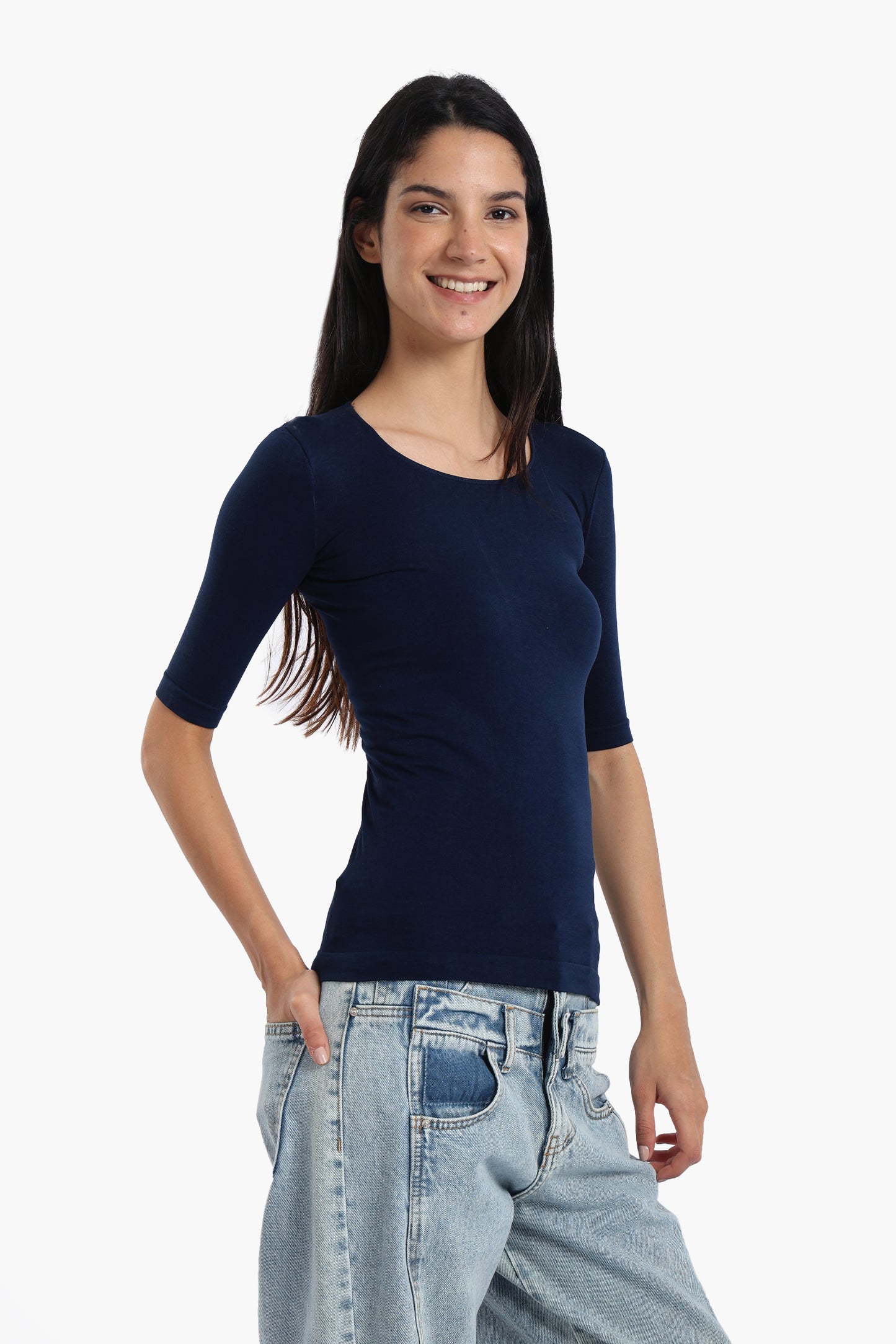 Short Sleeve Basic Top