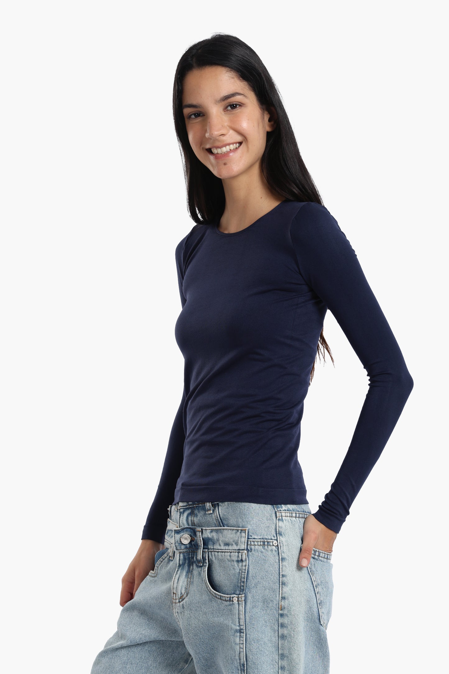 توب برقبة دائرية