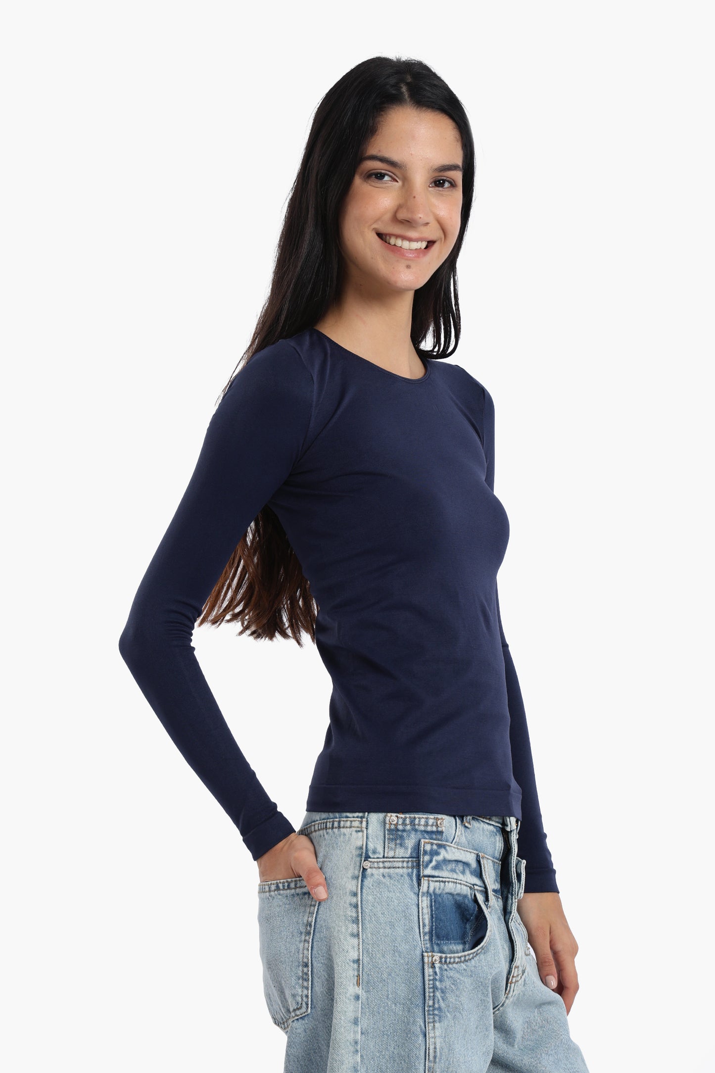 توب برقبة دائرية