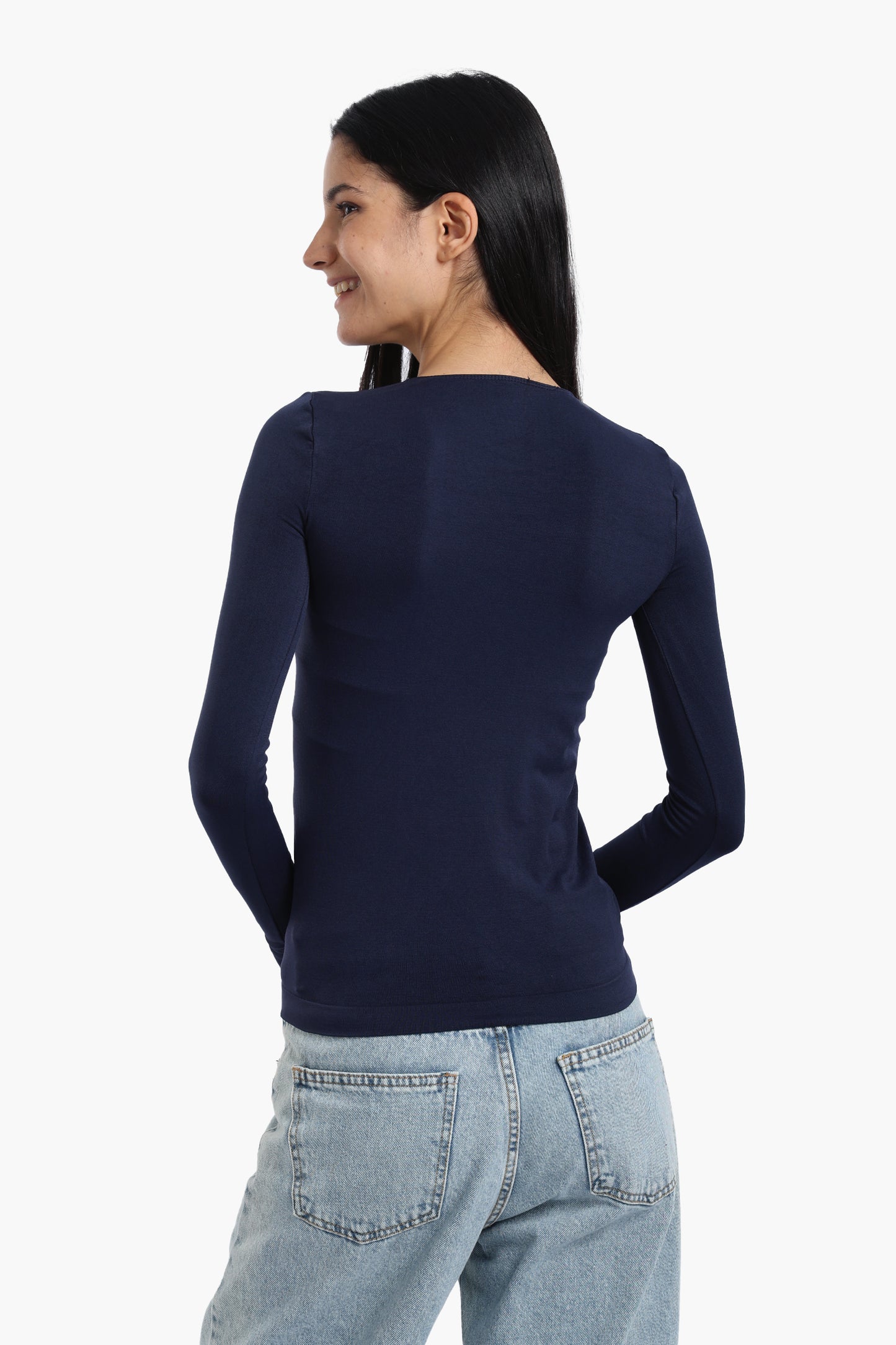 توب برقبة دائرية