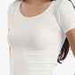 توب أساسي بأكمام قصيرة