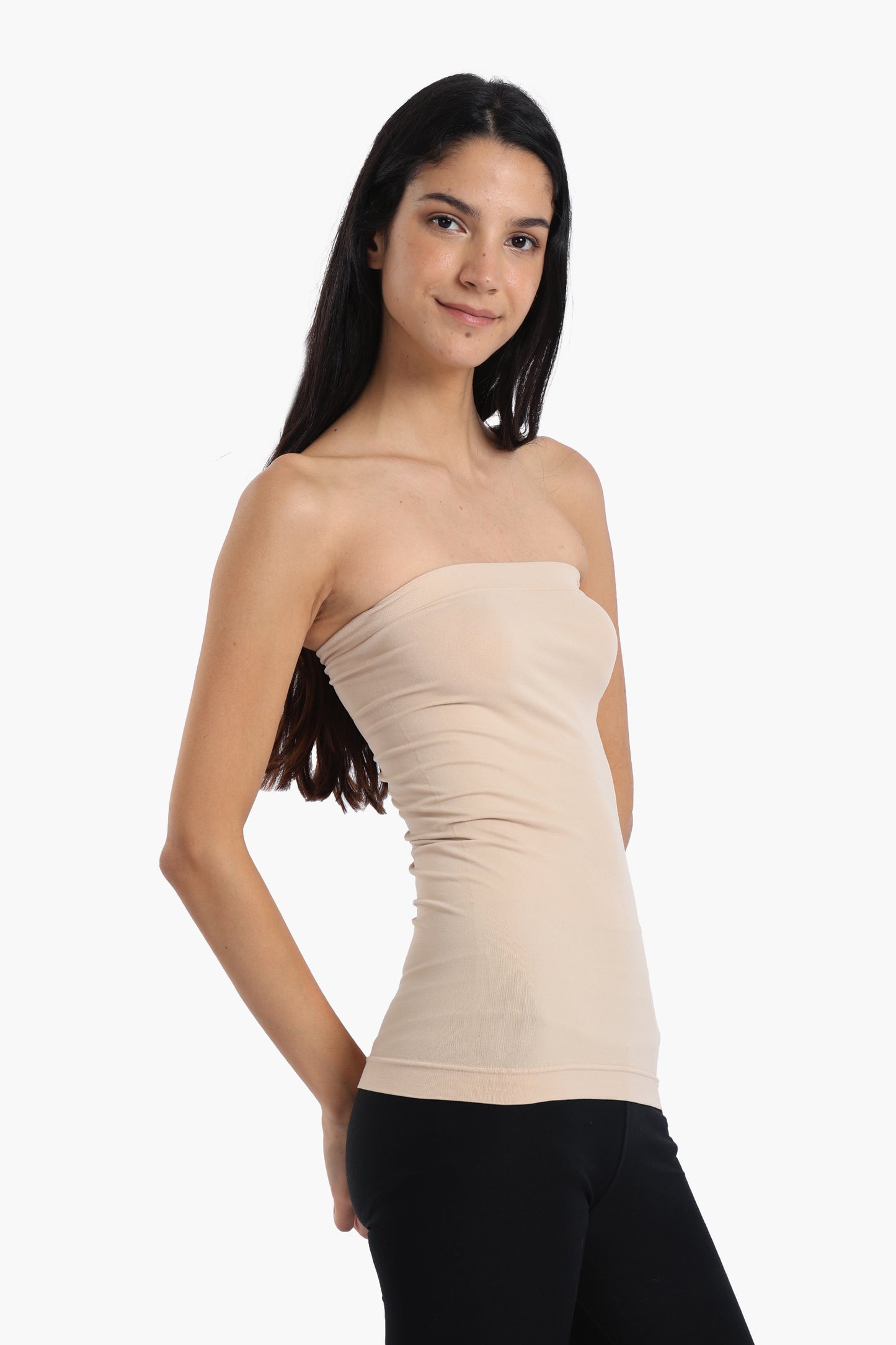 Long Strapless Top