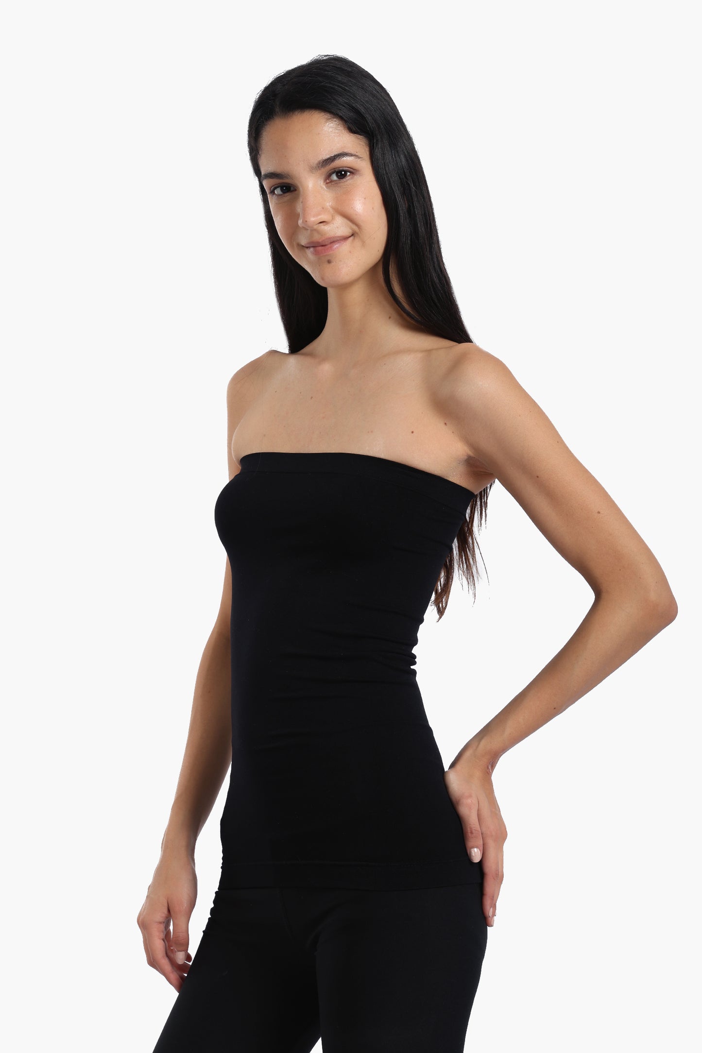 Long Strapless Top