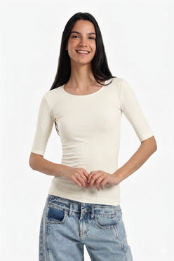 Short Sleeve Basic Top
