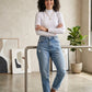 High Neck Slim Top