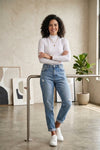 High Neck Slim Top