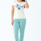 Floral Print Pyjama Set