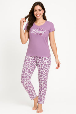 "Bloomy" Floral Pyjama Set