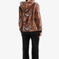 Tiger Print Velvet Pyjama Set