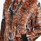 Tiger Print Velvet Pyjama Set